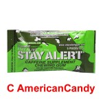 Military Stay Alert Caffeine Chewing Gum Spearmint